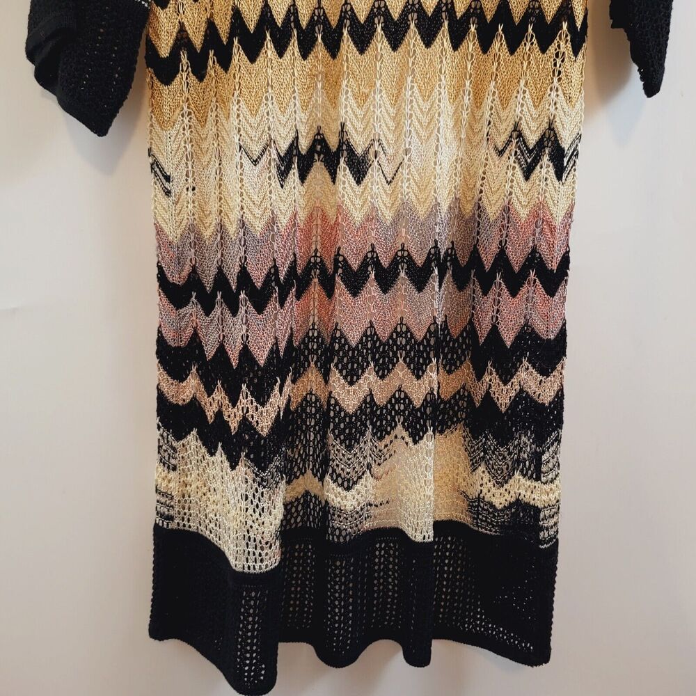 Missoni Black and Beige Zigzag Cardigan - Picture 14 of 14
